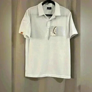 Men’s NWT White Zity Polo